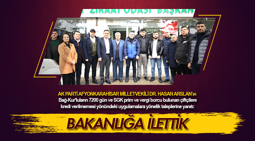 Esnaf ve çiftçinin talepleri dinlendi